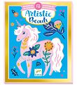 Djeco Microbilles - Perles Artistiques - Fleurs Canard Fourrure