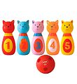 Ludi Bowlingset - Katten - 6 Onderdelen