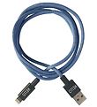 Design Letters Lightning Cable - 1 m - Blue