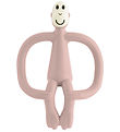 Matchstick Monkey Teether - Monkey Teething - Dusty Rose