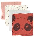 Pippi Baby Muslin Cloths - 8-pack - 65x65 cm - Redwood