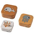 Done By Deer Snackbox - Sea Friends - 3er-Pack - Mustard