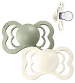 BIBS Supreme+ Schnuller - Gr. 1 - 2er-Pack - Symmetrisch - Ivory