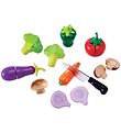 Hape Spiellebensmittel - 8 Teile - Gemse aus dem Garten