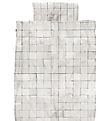 Snurk Duvet Cover - Adult - Tiles Pearl White