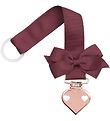 Little Wonders Speenketting - Rose Wine m. Vlinderdas/Koperen Ha