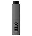 Design Letters Hand Sanitizer Dispenser - Hello - 20ml - Dark Gr