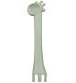 Tiny Tot Cutlery - Silicone - Dusty Green