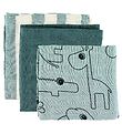 Done By Deer Spucktücher - 3er-Pack - 70x70 - Deer Friends Blue