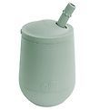 EzPz Mini Cup w. Straw - Silicone - Dusty Green