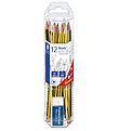 Staedtler Blyertspennor - HB 2 - 12 st m. Suddgummi