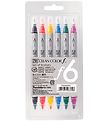 Zig Markers - Clean Colour Pen - 6 pcs