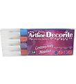 Artline Markers - Decorite Flat - 4 pcs. - Metallic