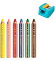 Staedtler Värikynät - Noris Junior - 3-in-1 - 6 kpl, Lyijykynä