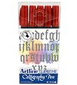 Artline Markers - Supreme Calligraphy Pen - 5 pcs. - Red