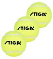 Stiga Balles de tennis - 3 Pack - Vert Fluo