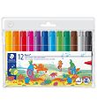 Staedtler Markers - 12 pcs. - Noris Jumbo - 3mm