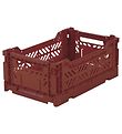 Aykasa Vouwbare box - 27x17x11 cm - Mini - Tegel Rood