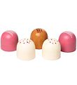 MaMaMeMo Play Food - Cream Buns, Ruby - Wood