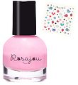 Rosajou Nagellack. Nagelstickers - Flamingo
