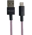 Design Letters Lightning Charging Cable - 1.85m - Lavender