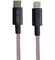 Design Letters Lightning Charging Cable - 1 m - Lavender