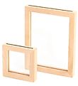 MaMaMeMo Wooden Frames - 2-Pack - Pressed Flowers - Wood