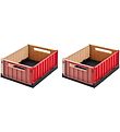 Liewood Foldable Boxes - 25x18x9,5 cm - Small - Weston - 2-Pack