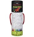Crocodile Creek Coloring poster w. Stickers/Pencil
