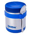 Yumbox Thermo Bowl w. Spoon/Ribbon - 420 mL - Neptune Blue