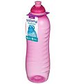 Sistema Water Bottle - Squeeze - 620 mL - Pink w. Pink