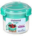 Sistema Brooddoos m. Bestek - Ontbijt To Go - 530 ml - Turkoois