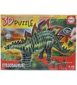 Educa 3D Puzzle Game - Stegosaurus - 89 Bricks