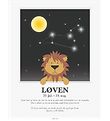 Kids by Friis Poster - Sternzeichen - Der Löwe