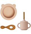 Liewood Bestek-Set - Silicone - 3 Onderdelen - Kali - Rose Multi