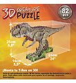 Educa 3D- Puzzle Game - T-Rex - 82 Bricks