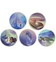 Ergobag Velcro tags - 5 pcs - Mermaids