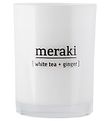 Meraki Doftljus - 220 g - White Tea & Ginger