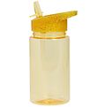 A Little Lovely Company Water Bottle w. Straw - 450 ml - Gold w.