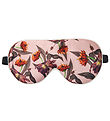 Fan Palm Sleeping mask - Silk - Rose Hibiscus