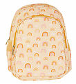 A Little Lovely Company Backpack w. Thermo Pocket - Rainbows - Y