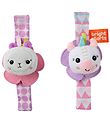 Bright Starts Teether Rattle - 2-pack - Unicorn & Lama
