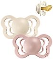 BIBS Couture Schnuller - Gr. 1 - 2er-Pack - Anatomisch - Ivory/B