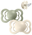 Bibs Couture Dummies - 2-pack - Size 1 - Silicone - Ivory/Sage