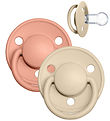 Bibs Luxe Speen - 2-pack - Rond - Vanilla/Peach