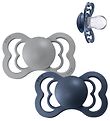BIBS Supreme+ Schnuller - Gr. 1 - 2er-Pack - Symmetrisch - Cloud