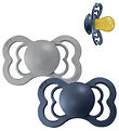 BIBS Supreme+ Schnuller - Gr. 1 - 2er-Pack - Symmetrisch - Cloud