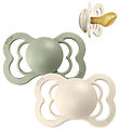 Bibs Couture Dummies - 2-pack - Size 2 - Natural rubber - Ivory/