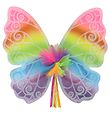 Den Goda Fen Costume - Butterfly wings - Rainbow