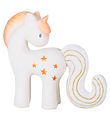 Tikiri Beißspielzeug - Naturgummi - Stern Einhorn - Weiß